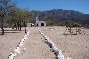Vista panorámica del interior del parque — El Chiflón, La Rioja.